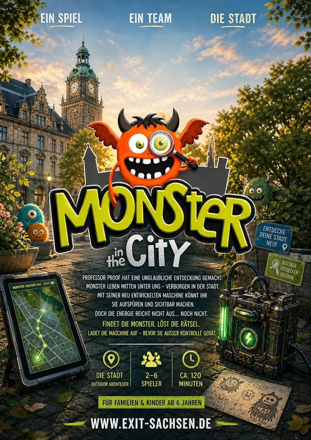 Monster in the City Filmplakat