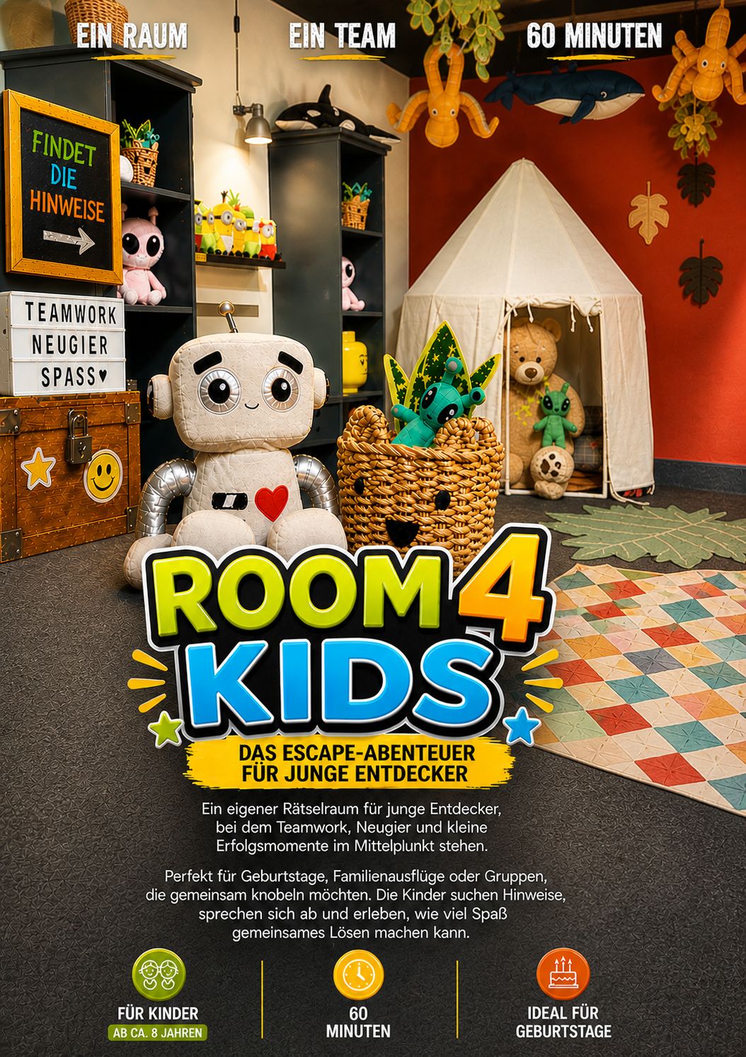 Room 4 Kids Escape Room f&uuml;r Kindergeburtstage in Chemnitz